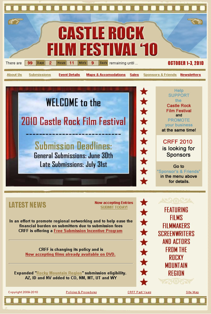 http://www.castlerockfilmfestival.com